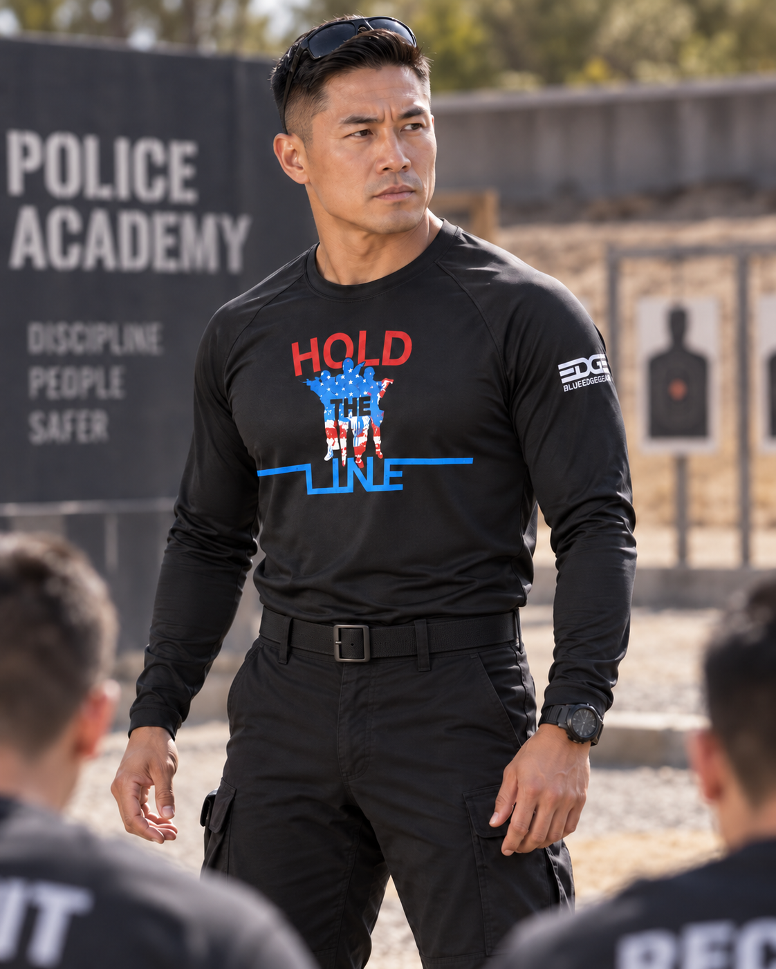 Men’s Hold the Line Performance Shirt | Blue Edge Gear