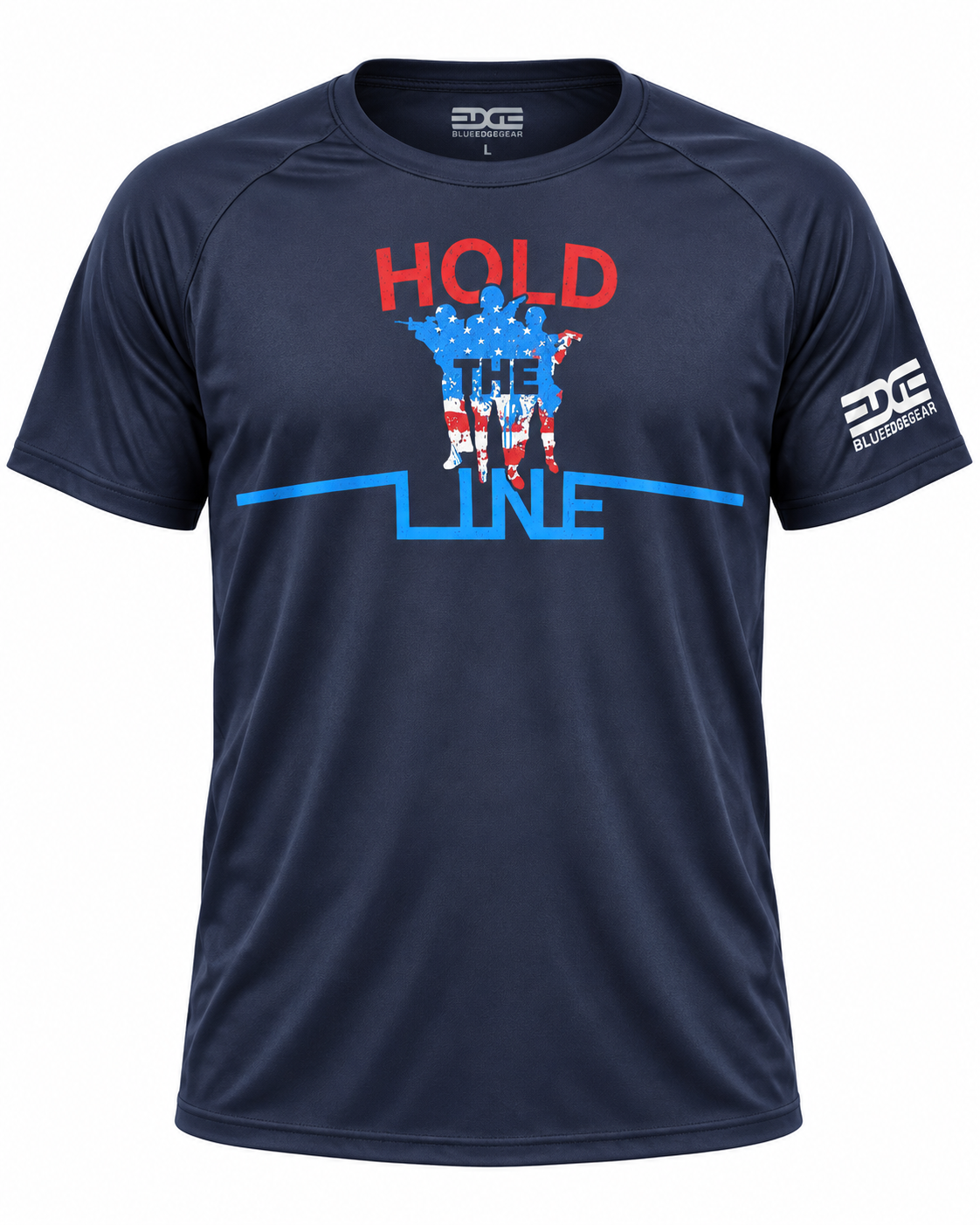 Men’s Hold the Line Performance Shirt | Blue Edge Gear