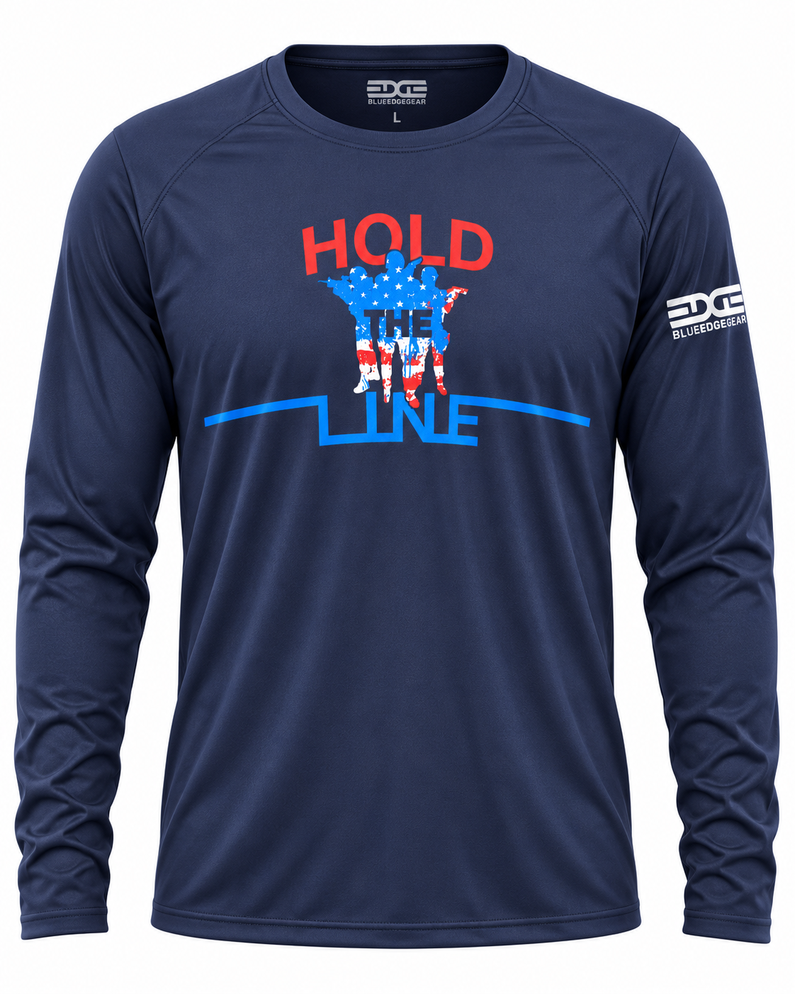 Men’s Hold the Line Performance Shirt | Blue Edge Gear